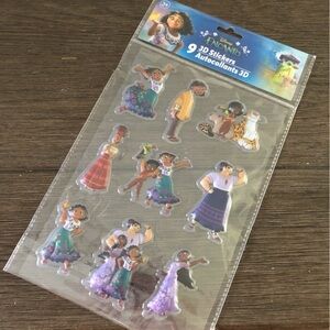 Disney Encanto: set of 9 3D stickers
